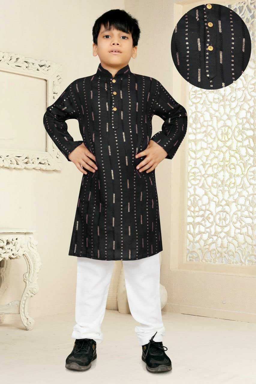 YNF SOFT COTTON WTX Embrodery WHOLESALE BOYS KURTA PYJAMA MANUFACTURER